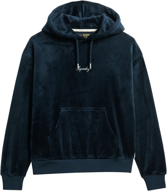 Superdry Kapuzensweatshirt COUNTRY CLUB VELOUR LOOSE HOOD günstig online kaufen