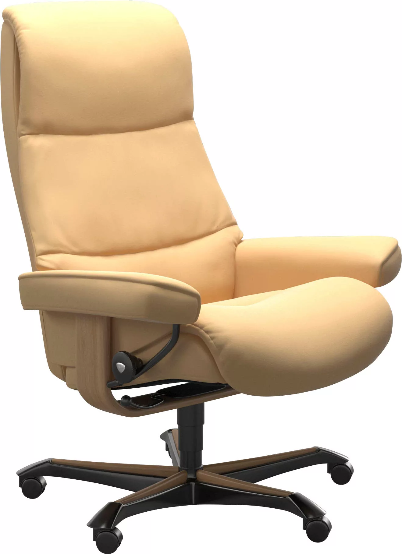 Stressless® Relaxsessel »View«, mit Home Office Base, Größe M,Gestell Eiche günstig online kaufen