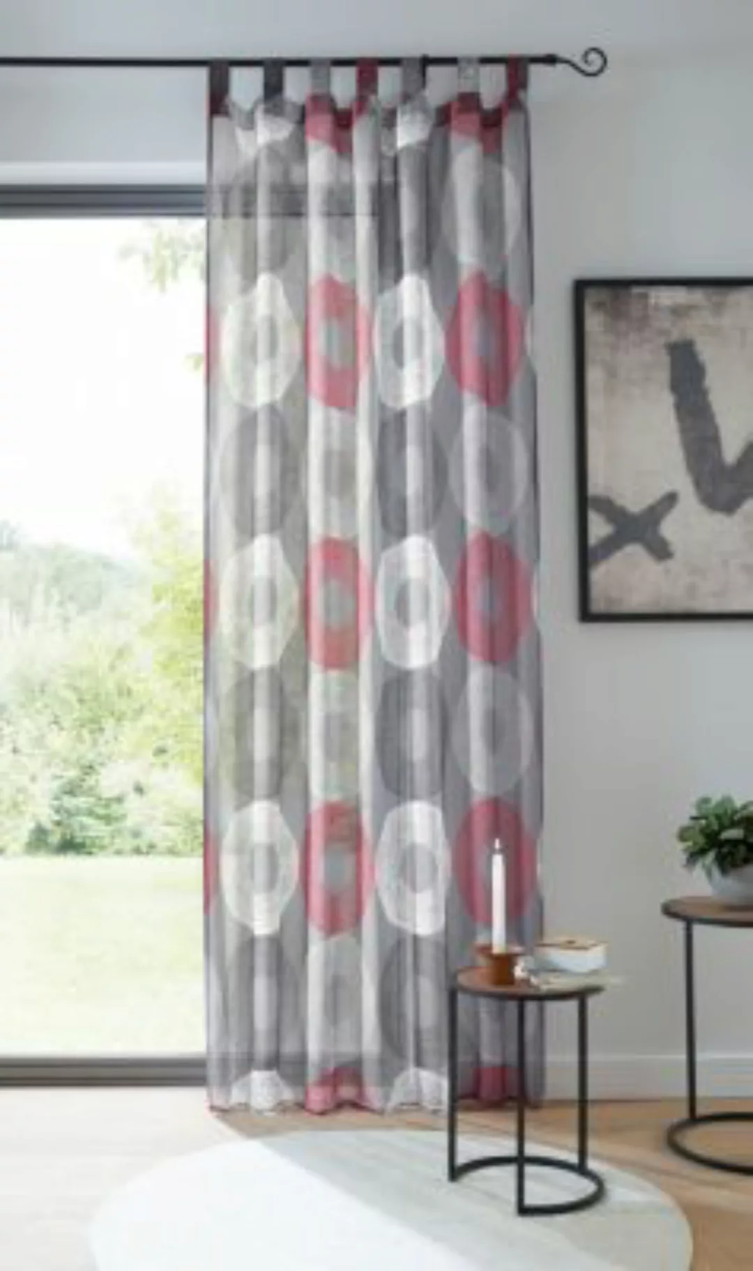 HOME Living Vorhänge Modern Colors Vorhänge grau Gr. one size günstig online kaufen
