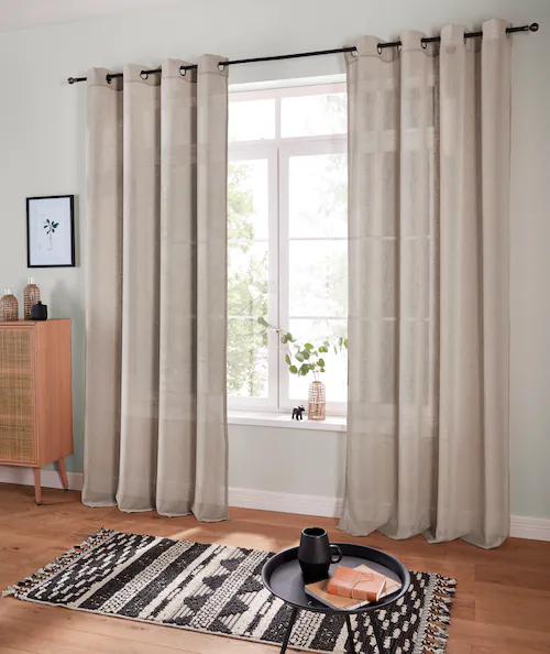my home Gardine Fiete, Ösen (1 günstig online kaufen