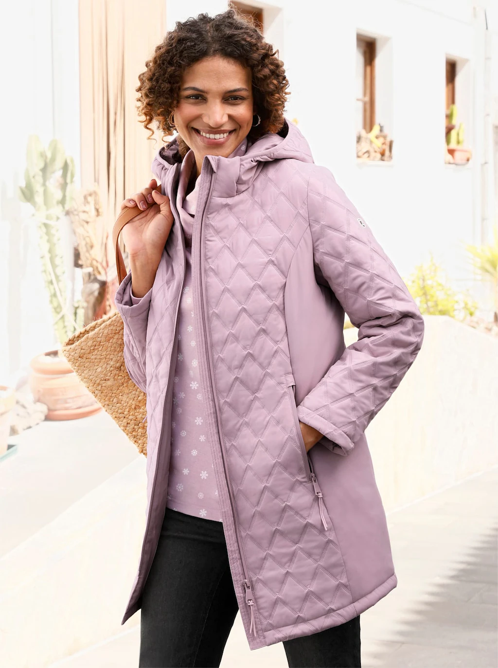 Casual Looks Steppjacke, mit Kapuze günstig online kaufen