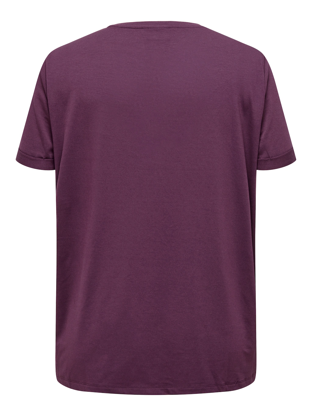 ONLY CARMAKOMA Kurzarmshirt "CARMOSTER S/S FOLD UP TOP JRS NOOS" günstig online kaufen