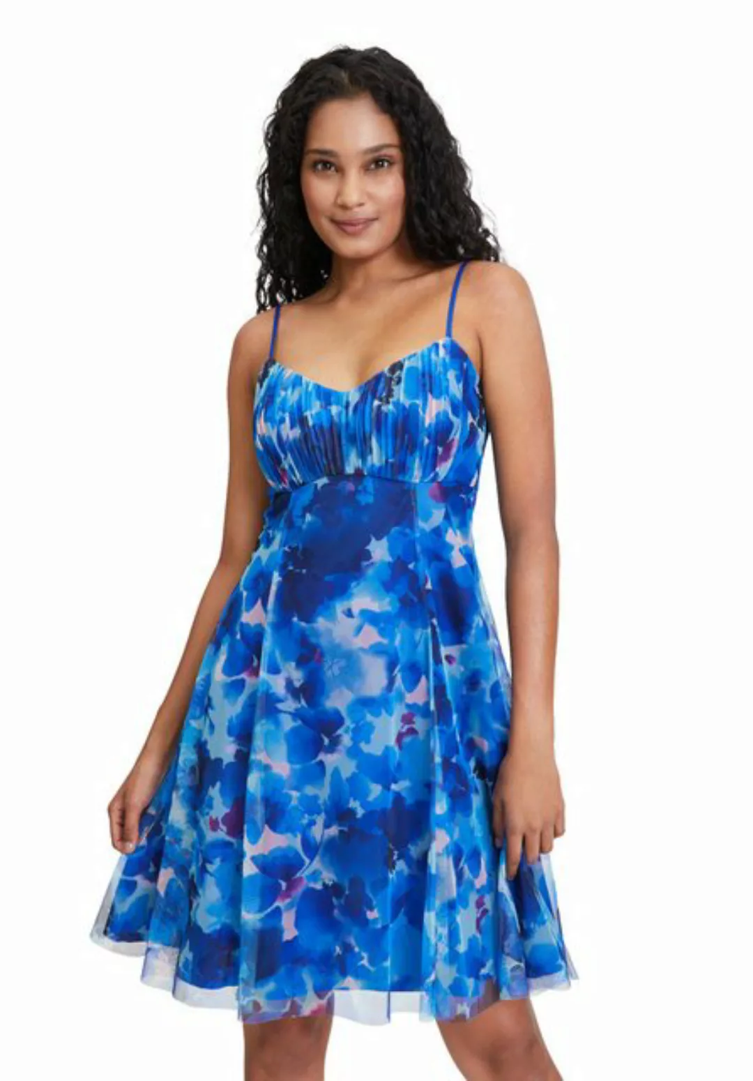 Vera Mont Cocktailkleid Vera Mont Cocktailkleid mit Blumenprint Gerafft günstig online kaufen