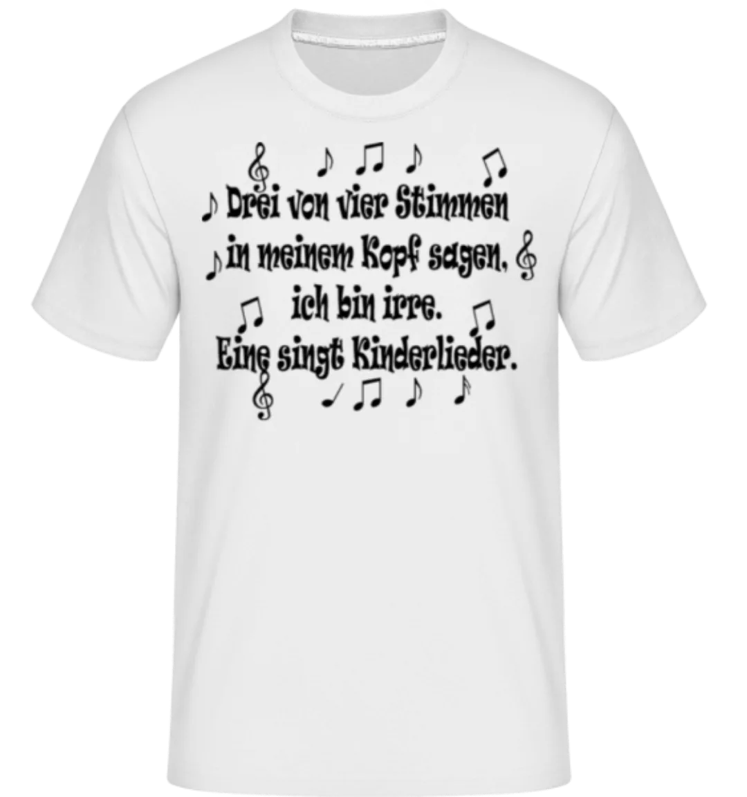 Die Stimmen In Meinem Kopf · Shirtinator Männer T-Shirt günstig online kaufen