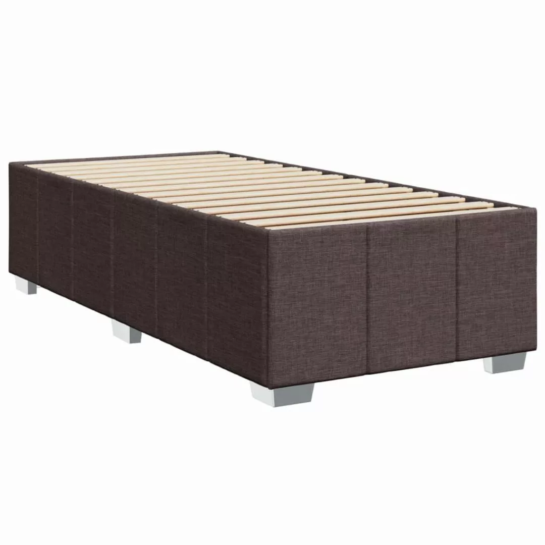 vidaXL Bett Bettgestell ohne Matratze Dunkelbraun günstig online kaufen