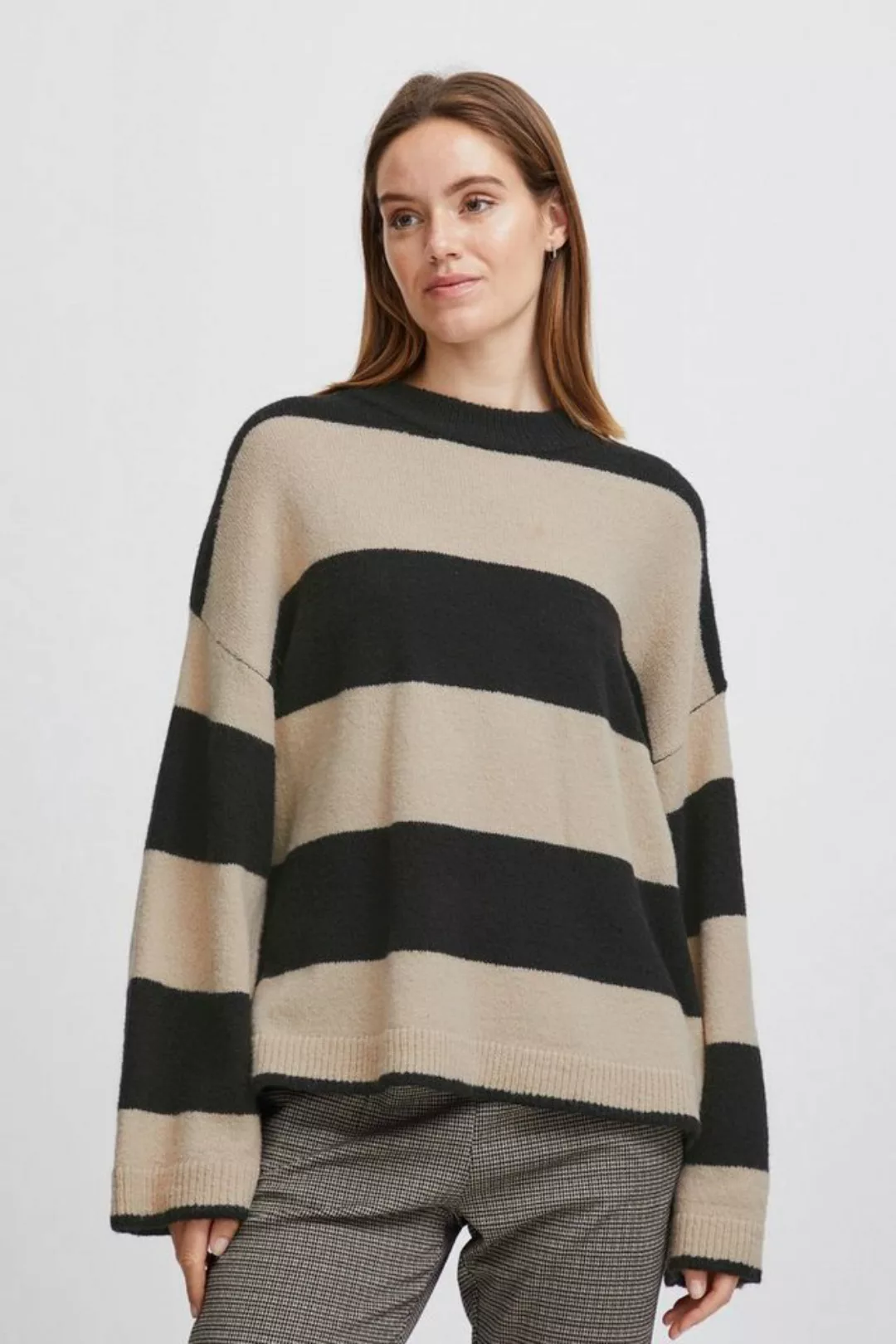 b.young Strickpullover BYOMARTHA STRIPE JUMPER - 20813889 günstig online kaufen