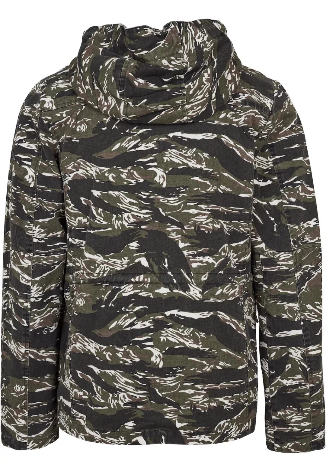 URBAN CLASSICS Allwetterjacke "Urban Classics Herren Tiger Camo Cotton Jack günstig online kaufen