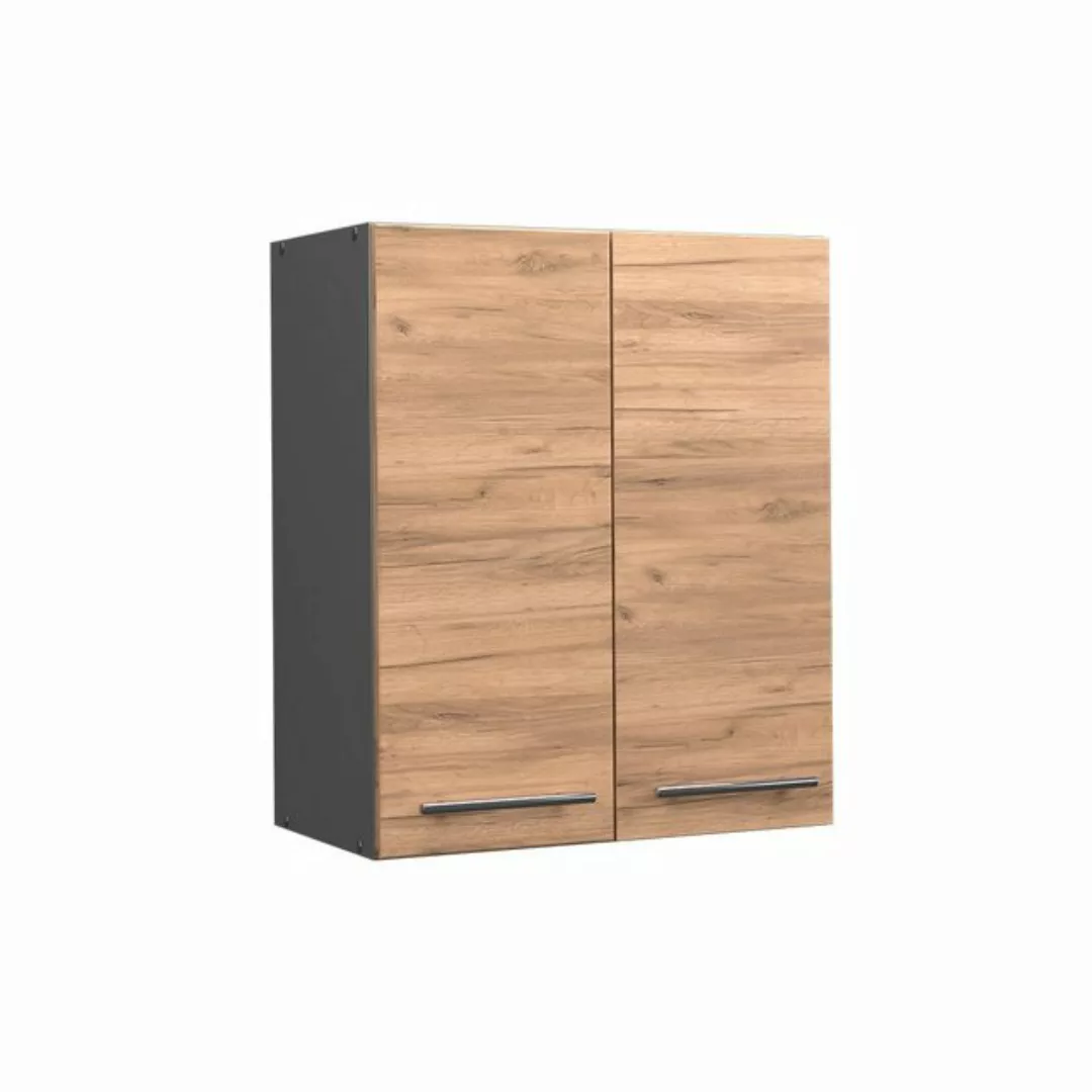 Vicco Hängeschrank Küchenhängeschrank 60 cm Fame-Line Anthrazit Goldkraft günstig online kaufen