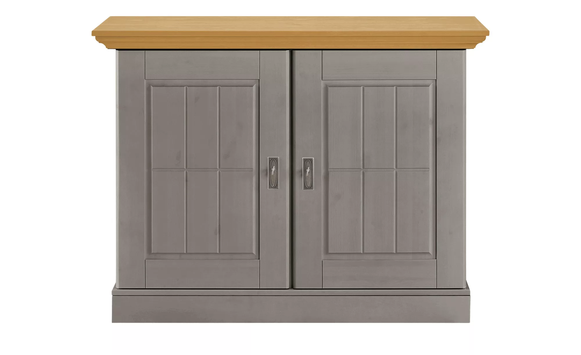 maison bleue Sideboard  Florian ¦ grau ¦ Maße (cm): B: 118,5 H: 90,1 T: 48 günstig online kaufen