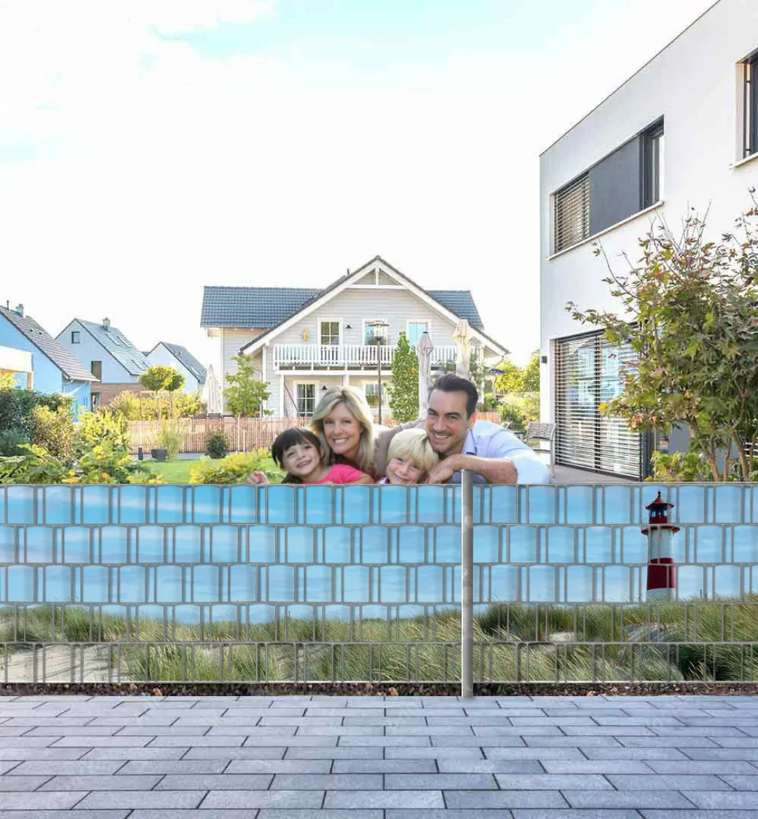 MyMaxxi Sichtschutzstreifen Sichtschutzstreifen Leuchtturm an der günstig online kaufen