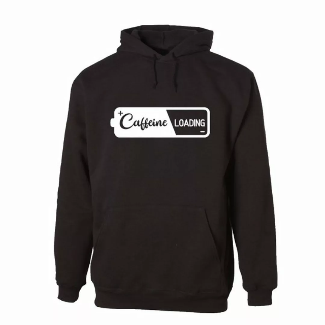 G-graphics Hoodie Caffein loading Unisex, mit Frontprint, mit Spruch / Stat günstig online kaufen