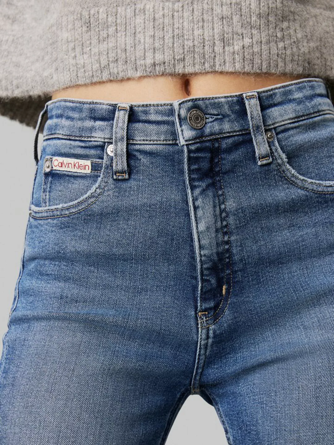 Calvin Klein Jeans Skinny-fit-Jeans "HIGH RISE SUPER SKINNY ANKLE", im 5-Po günstig online kaufen