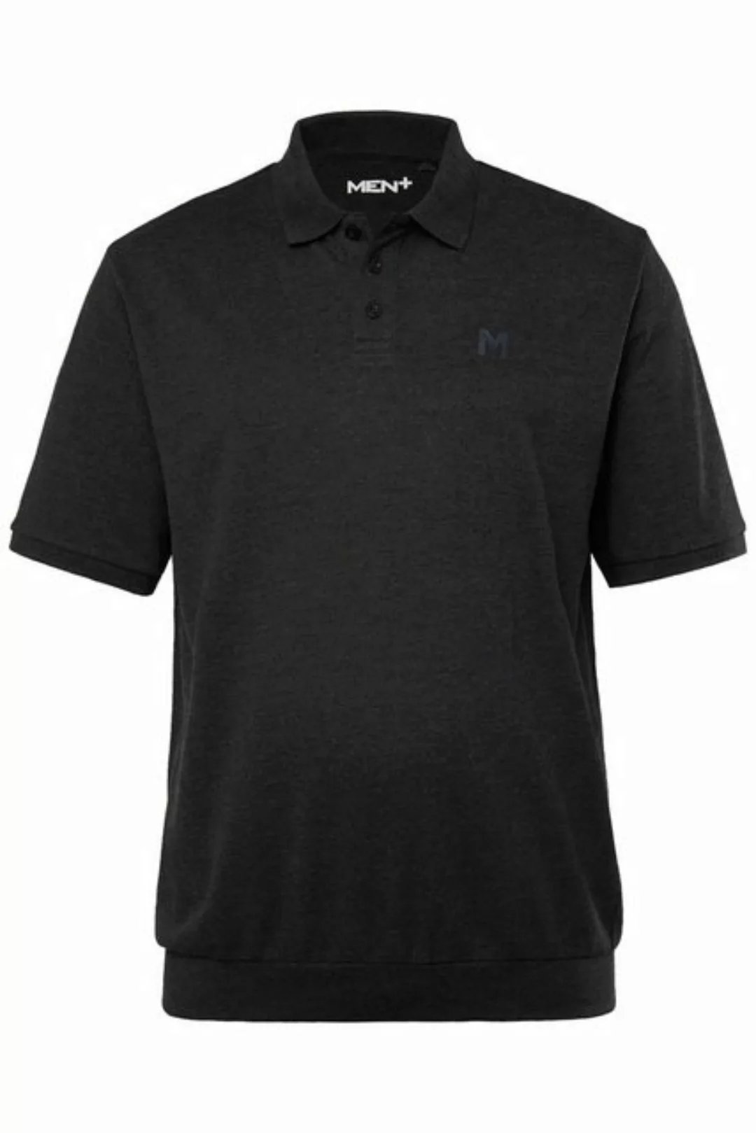 Men Plus Poloshirt Men+ Poloshirt Bauchfit Basic Piqué Halbarm günstig online kaufen