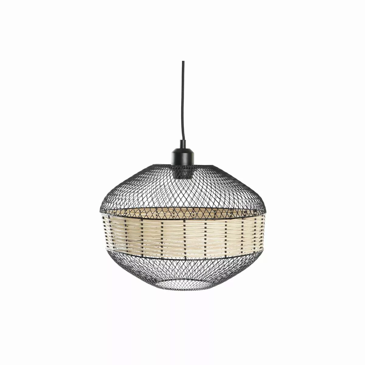 Deckenlampe Dkd Home Decor Schwarz Braun 220 V 50 W (31 X 31 X 27 Cm) günstig online kaufen