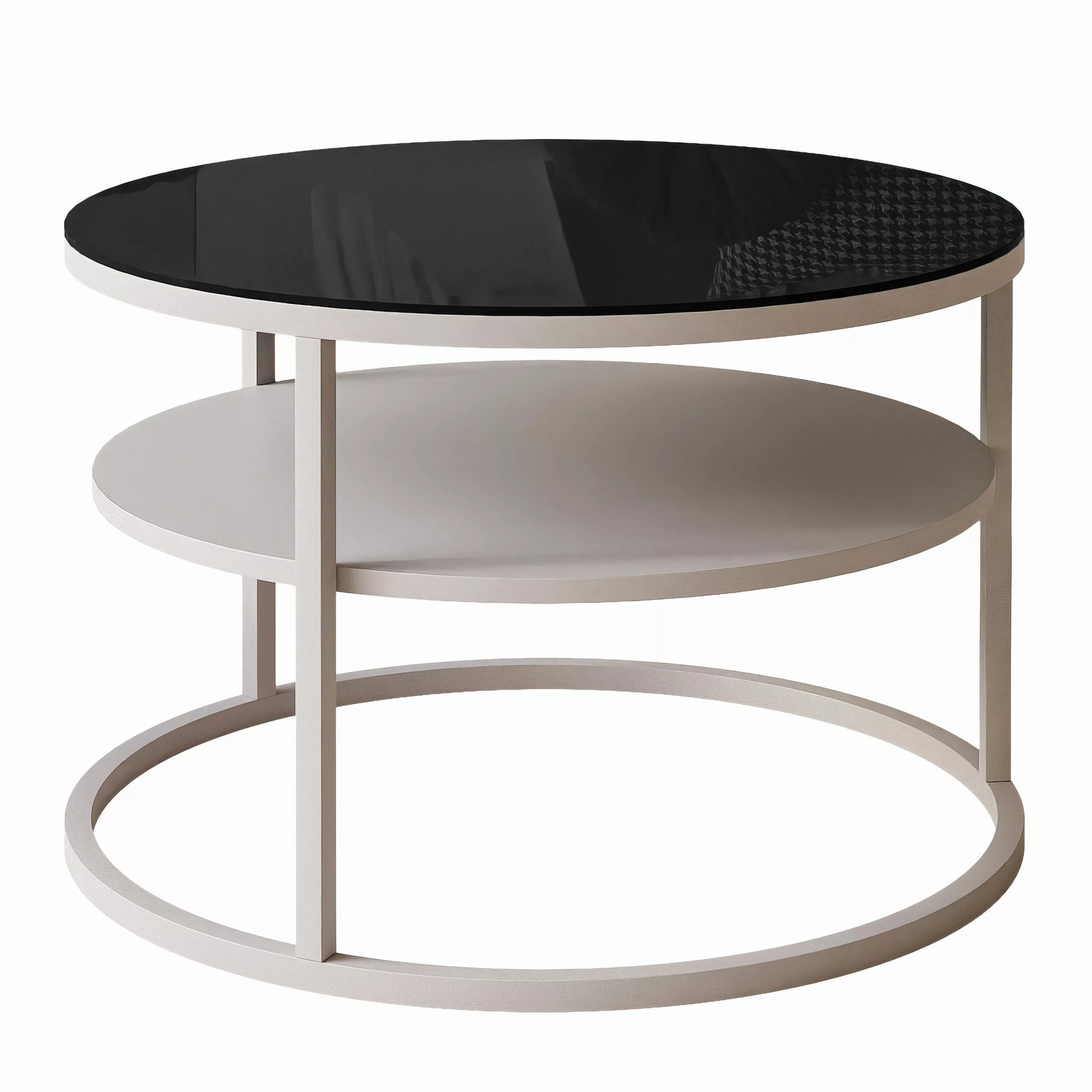 Lookway Couchtisch CIRI SLIM GLASS Kaschmir günstig online kaufen