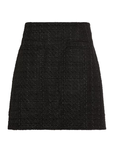 LASCANA Minirock, im Bouclé-Look, Karo Muster, casual-chic, elegant günstig online kaufen