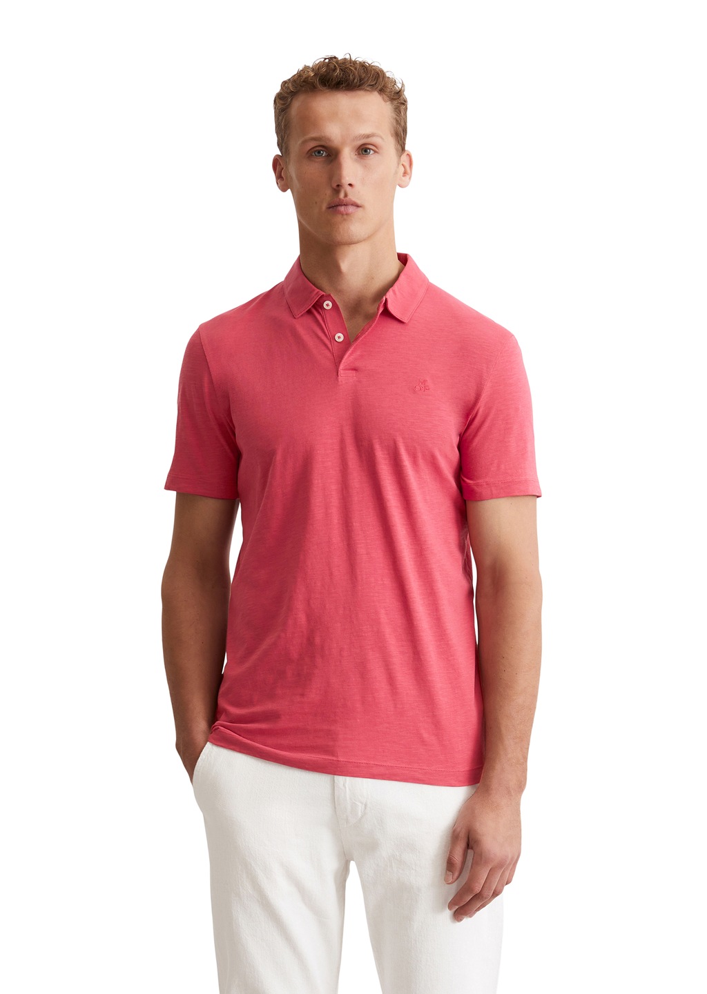Marc OPolo Poloshirt, mit lebendiger, bewegter Oberfläche günstig online kaufen