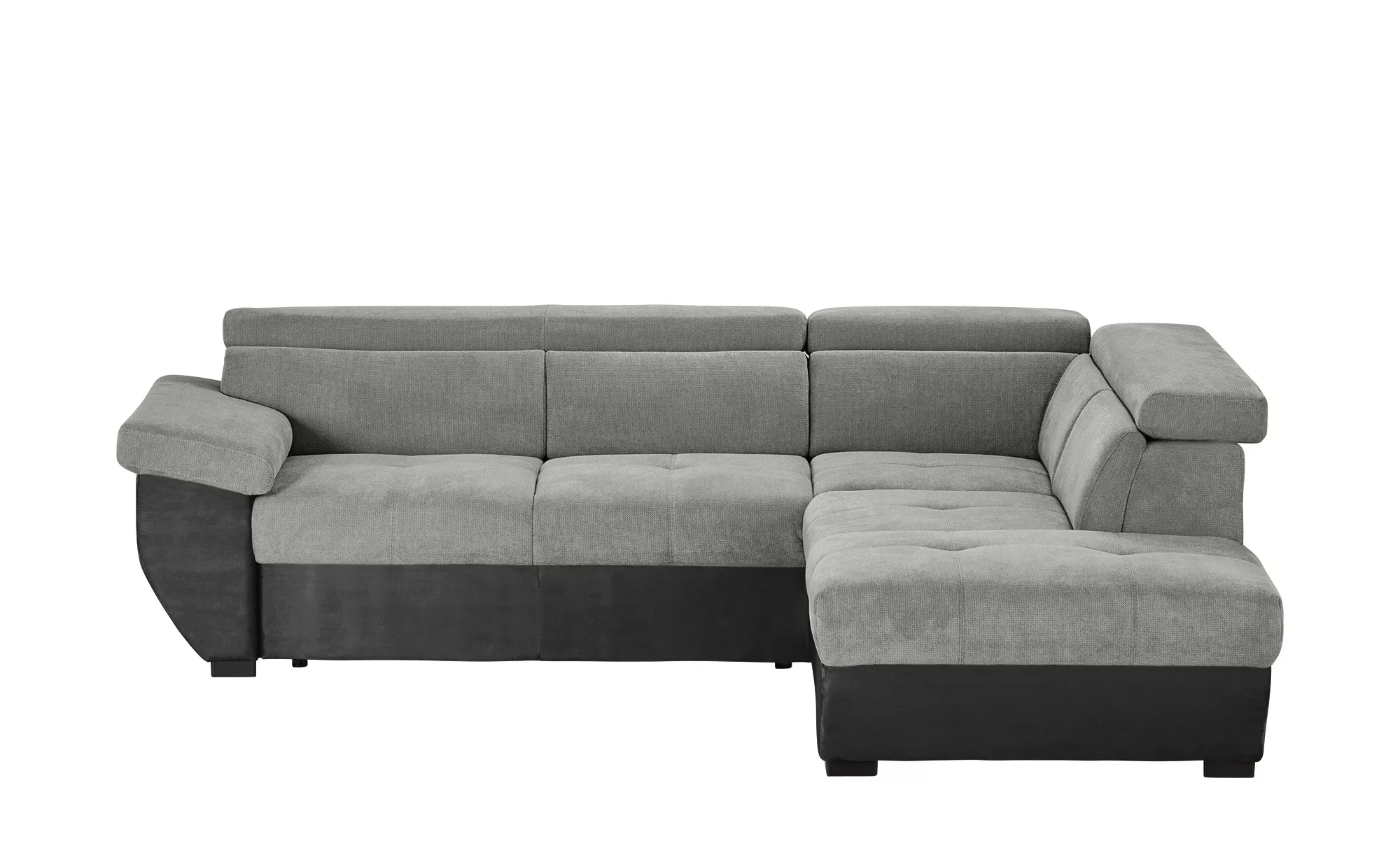 uno Ecksofa  Formula - grau - 79 cm - Polstermöbel > Sofas > Ecksofas - Möb günstig online kaufen