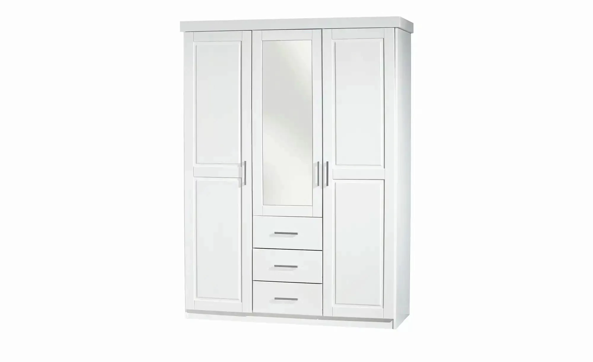 Drehtürenschrank  Ipswich ¦ weiß ¦ Maße (cm): B: 140 H: 190 T: 55.0 Schränk günstig online kaufen