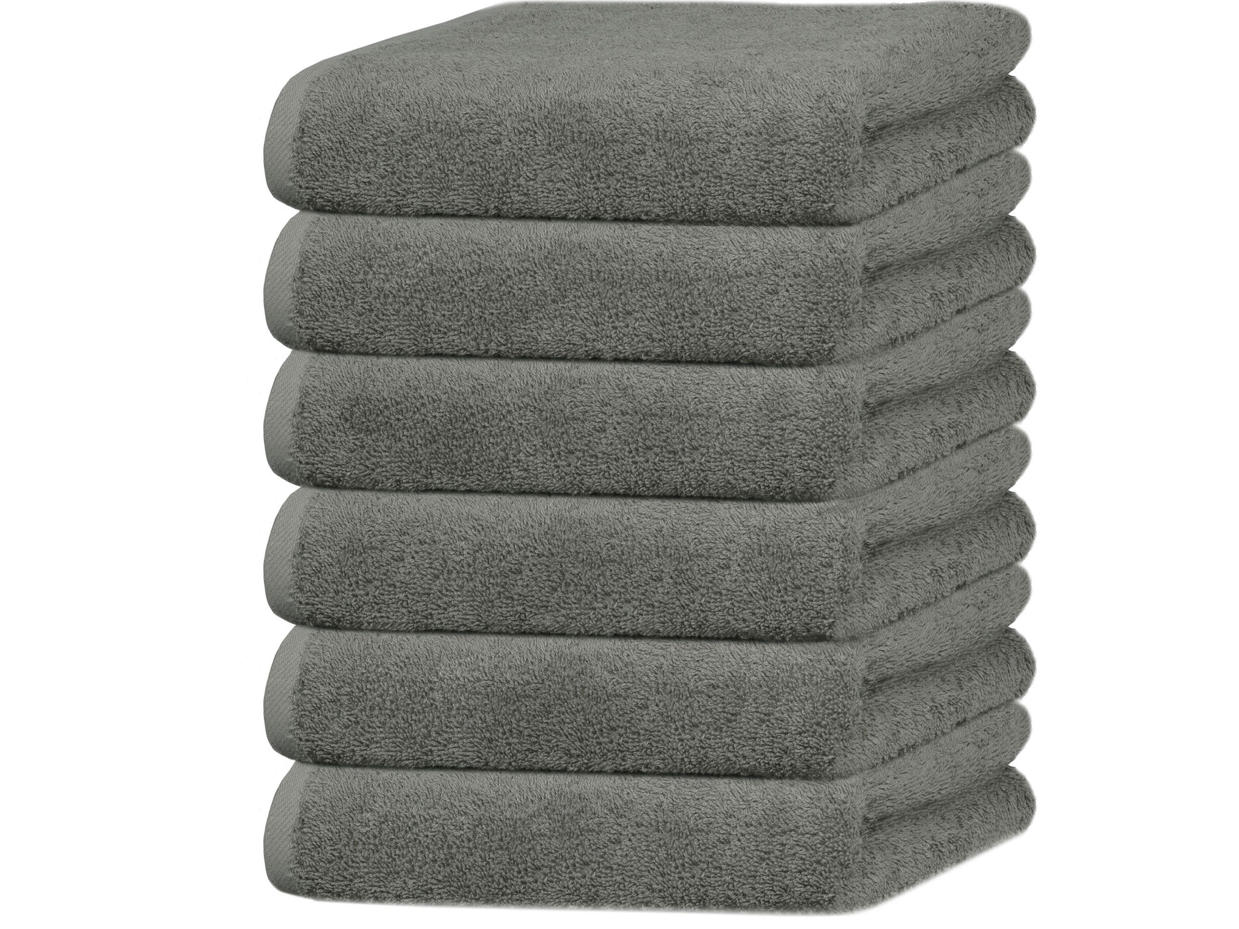ZOLLNER Handtücher, Walkfrottier (6-St), 50 x günstig online kaufen