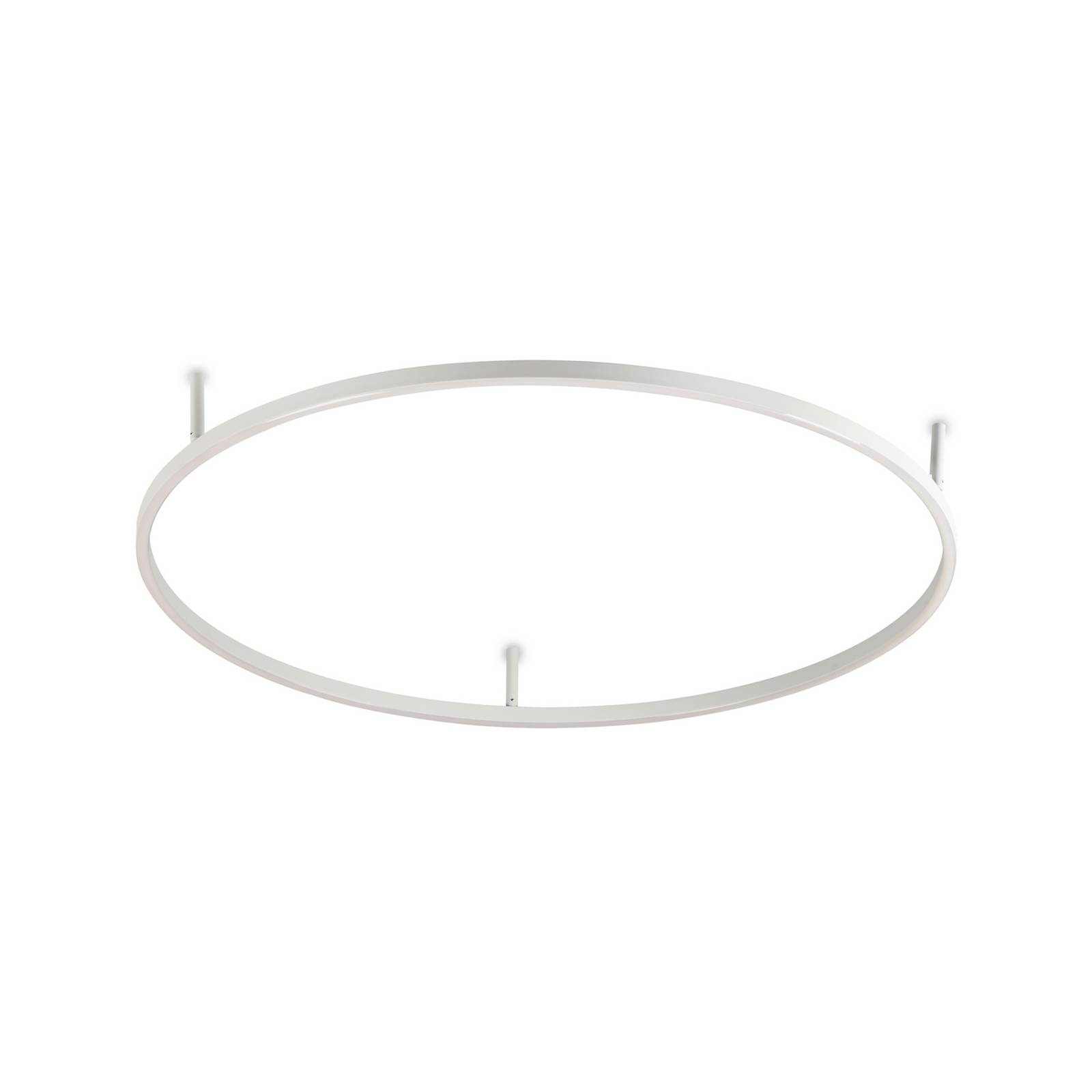 Ideal Lux LED-Deckenlampe Oracle Slim Ø 90 cm, weiß, 3.000 K günstig online kaufen