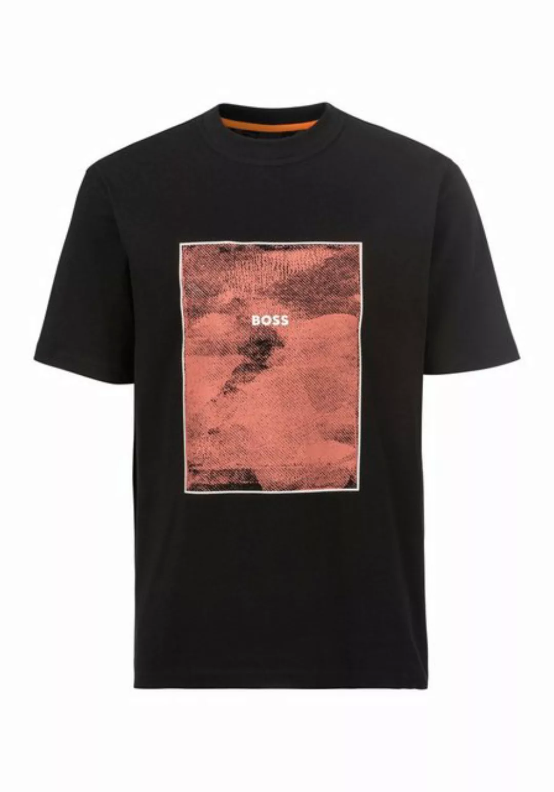 BOSS ORANGE T-Shirt Te_Kalt mit großem Print günstig online kaufen