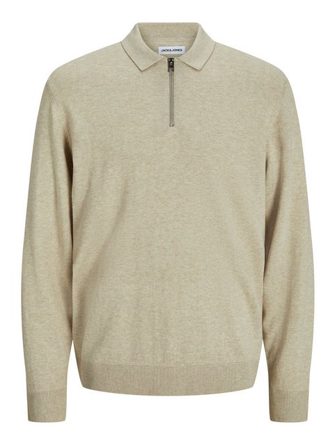 Jack & Jones Polokragenpullover JJEEMIL KNIT POLO HALF ZIP LS NOOS mit Polo günstig online kaufen