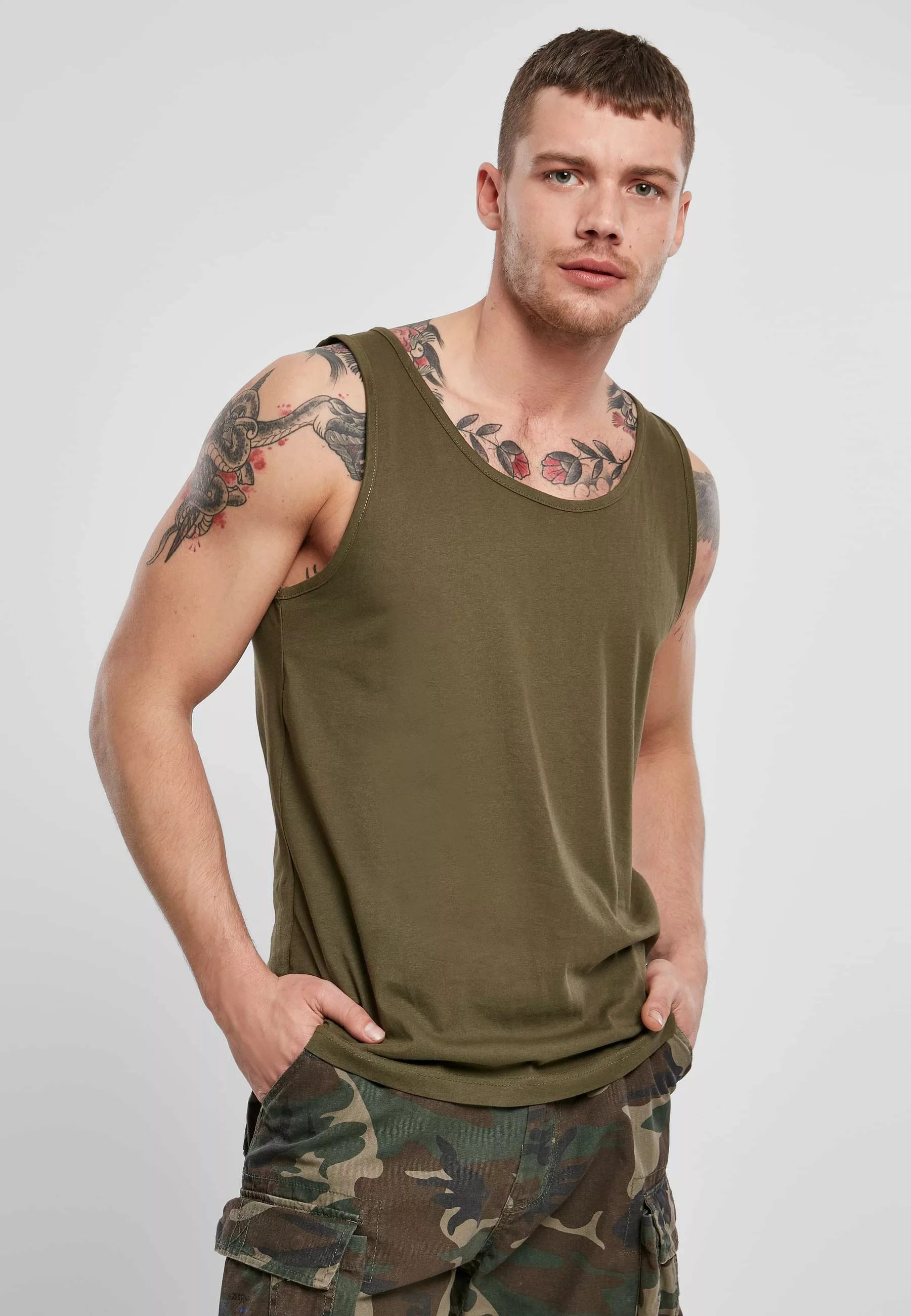 Brandit Tanktop "Brandit Herren Tank Top", (1 tlg.) günstig online kaufen