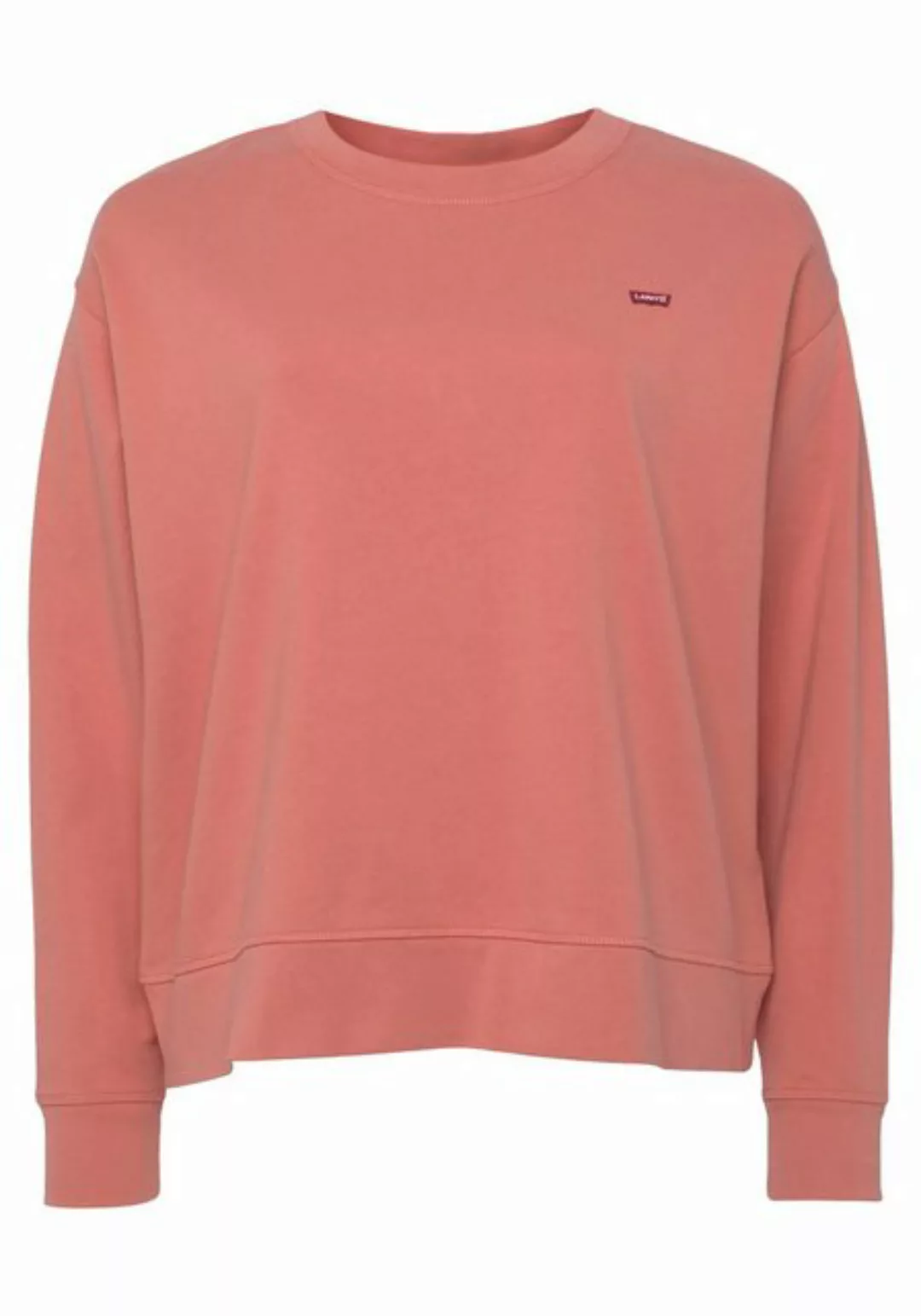 Levi's® Plus Sweatshirt Standard Crew mit kleiner Logostickerei günstig online kaufen