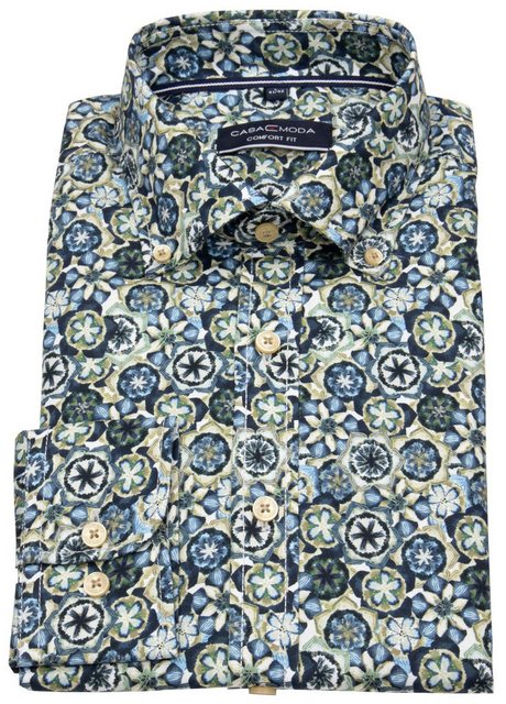 CASAMODA Langarmhemd Casamoda Comfort Fit Button-Down-Kragen günstig online kaufen