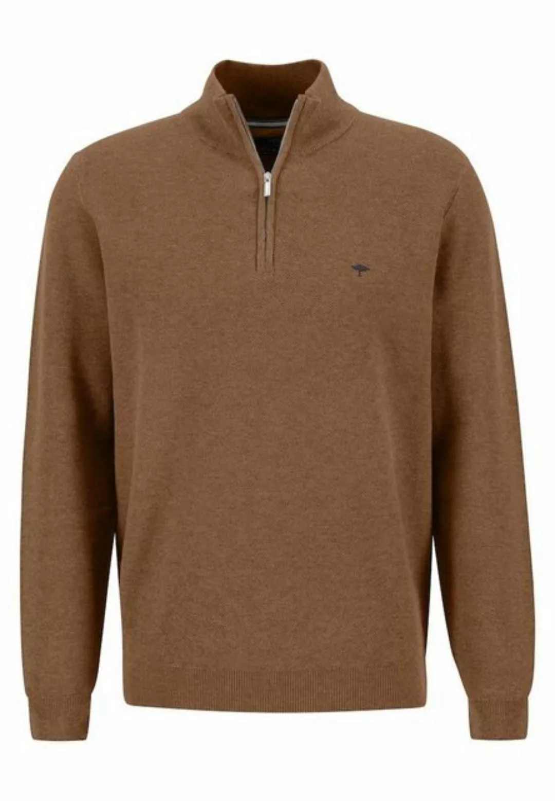 FYNCH-HATTON Strickpullover Fynch-Hatton / He.Pullover / Troyer-Zip, Struct günstig online kaufen