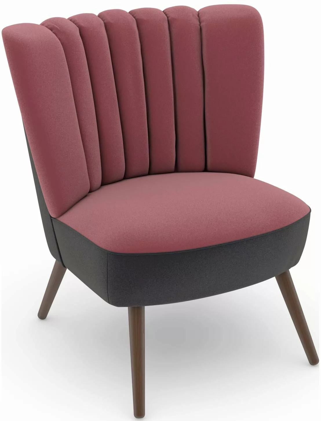 Max Winzer® Sessel »build-a-chair Aspen«, im Retrolook, zum Selbstgestalten günstig online kaufen