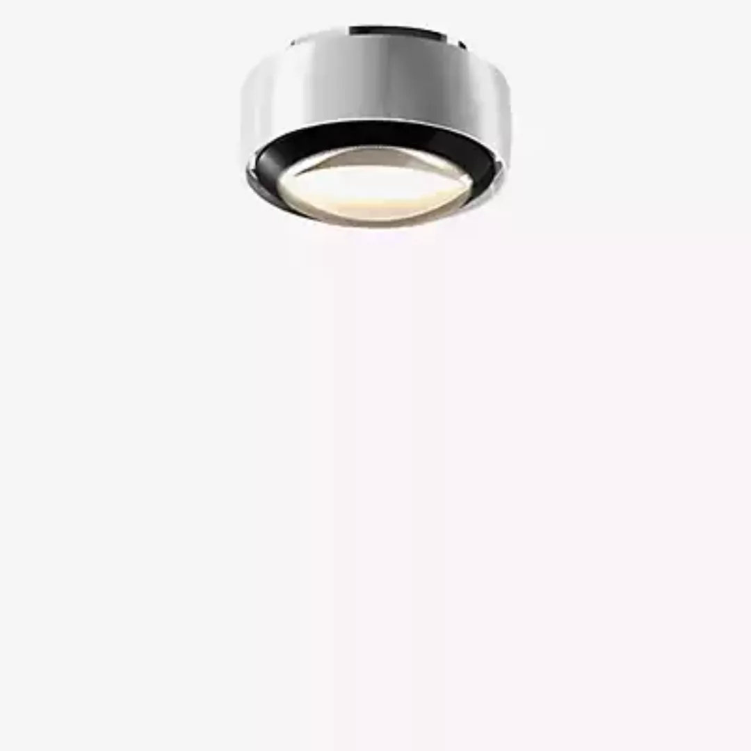 Occhio Più Alto V Volt S60 Deckenleuchte LED, Kopf weiß glänzend/Baldachin günstig online kaufen