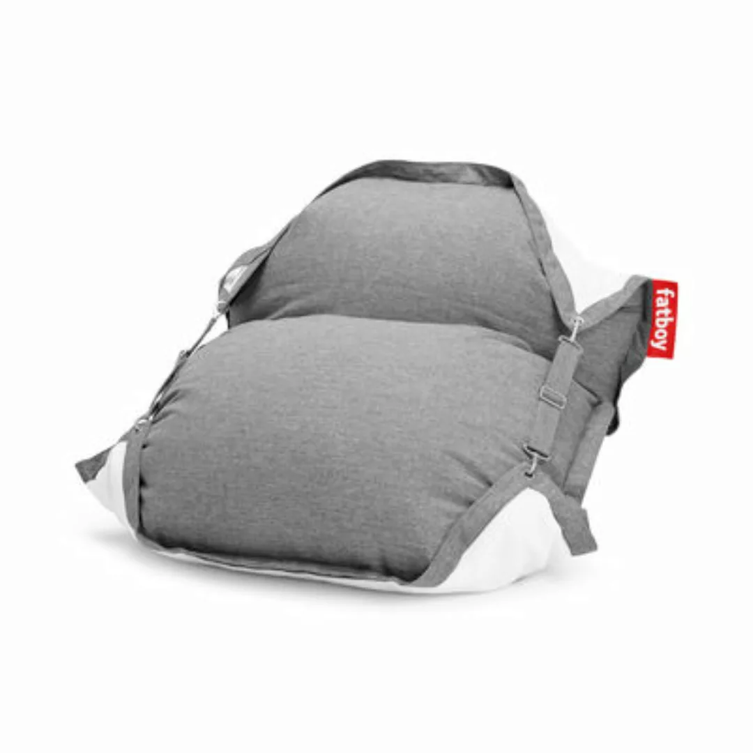 Schwimmender Sessel Original Floatzac textil grau beige / Verstellbare Gurt günstig online kaufen