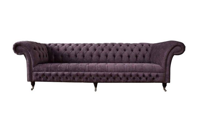 JVmoebel Sofa Design Sofa 4 Sitzer Couch Polster Luxus Textil Sofas Chester günstig online kaufen