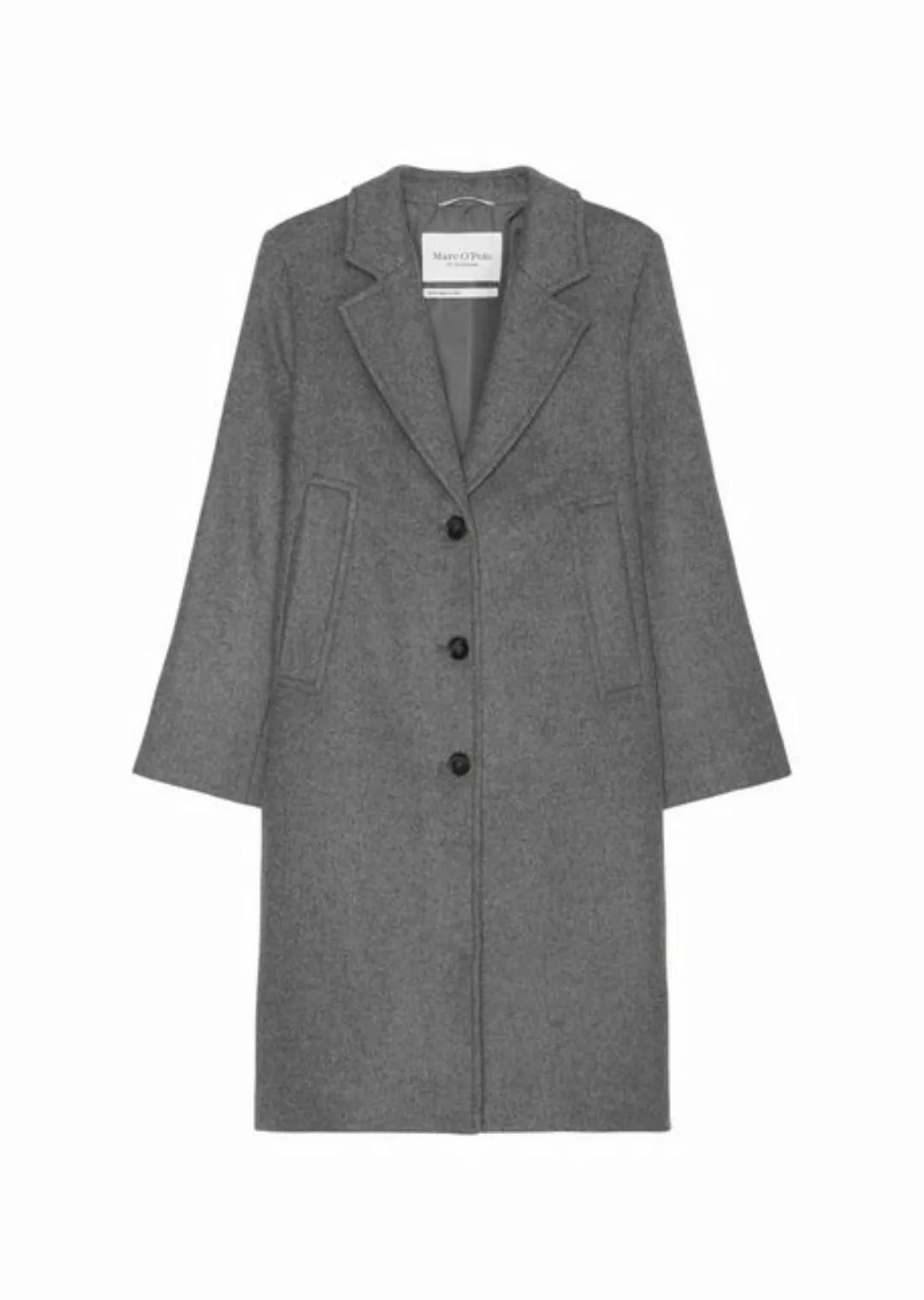 Marc O'Polo Langmantel Wool coat, lapel collar, single bre günstig online kaufen