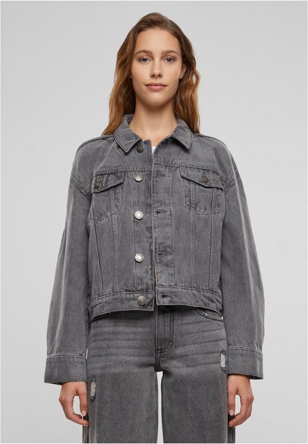 URBAN CLASSICS Jeansjacke Ladies 80's Oversized Denim Jacket günstig online kaufen