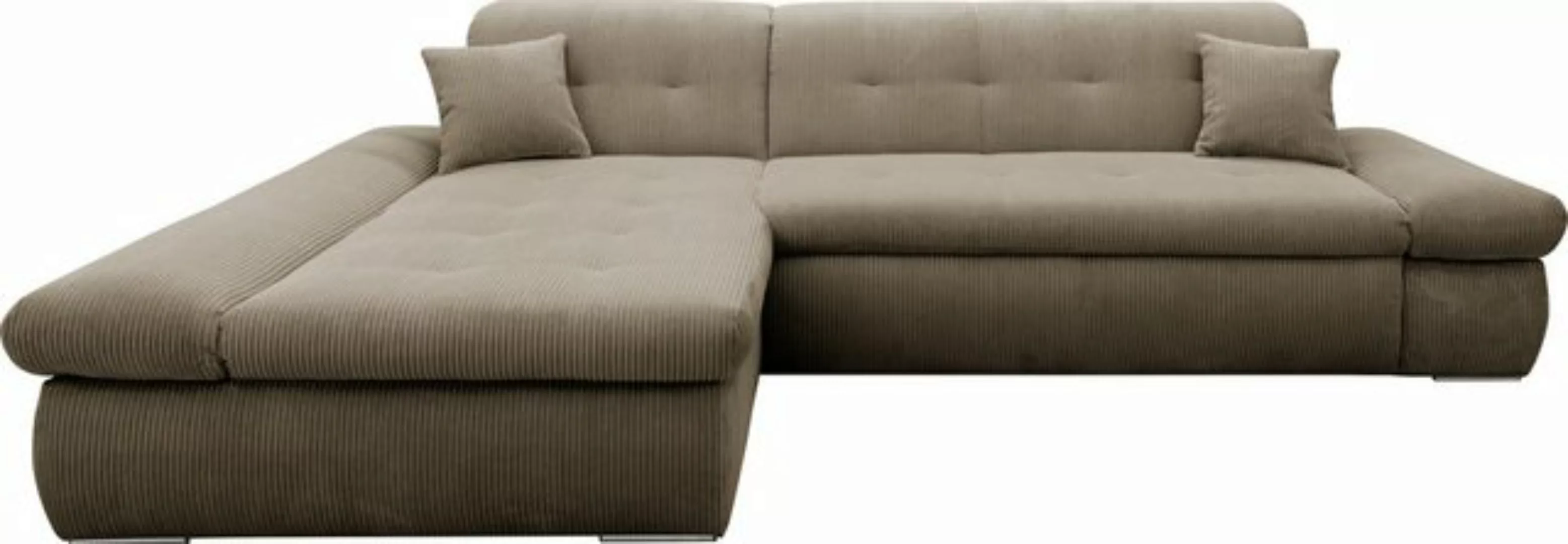 DOMO collection Ecksofa Moric Luxus - B/T/H 300/172/80 cm, XXL-Format, L-Fo günstig online kaufen