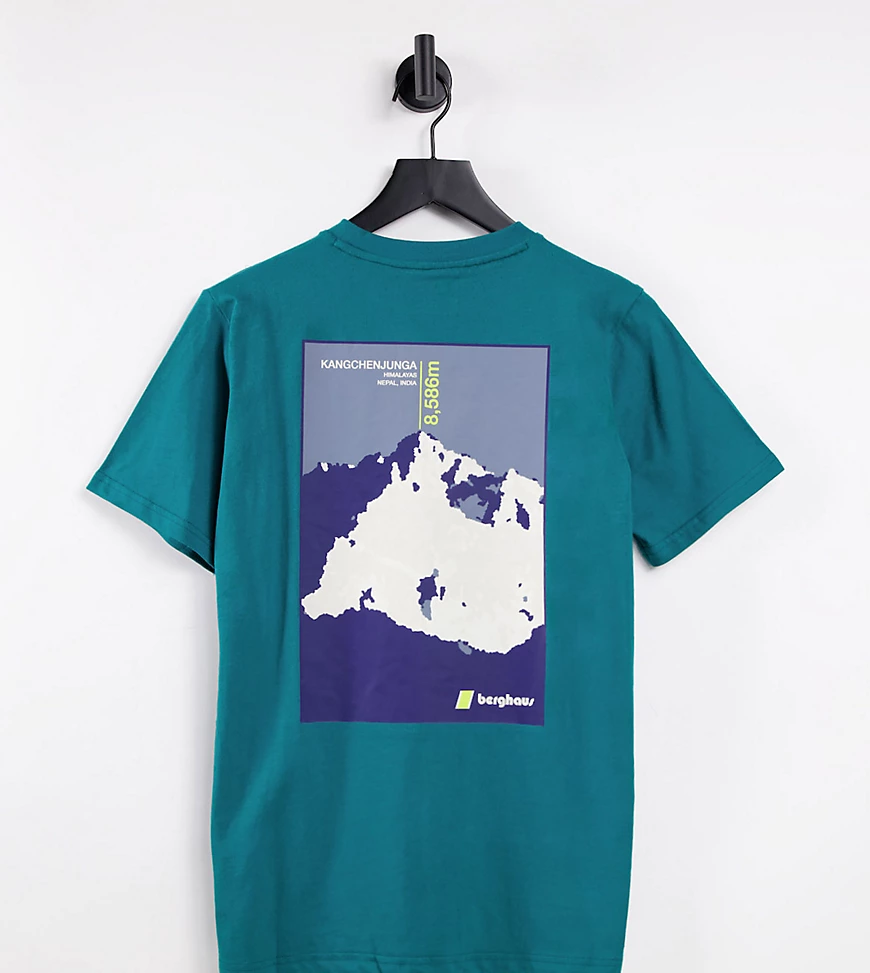 Berghaus – Kanchenjunga – T-Shirt in Grün, exklusiv bei ASOS günstig online kaufen