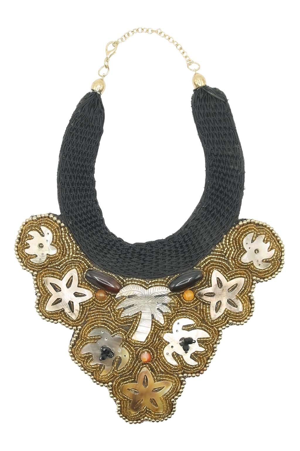 COLLEZIONE ALESSANDRO Kette mit Anhänger "Becca", mit Muschelelementen in v günstig online kaufen