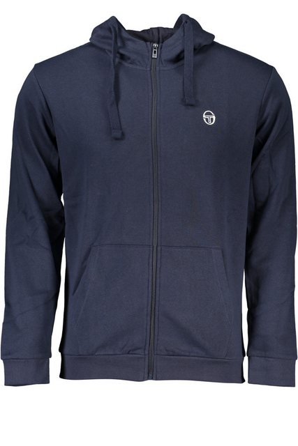 Sergio Tacchini Sweatshirt Herren Sweatshirt Blau mit Reißverschluss, Kapuz günstig online kaufen