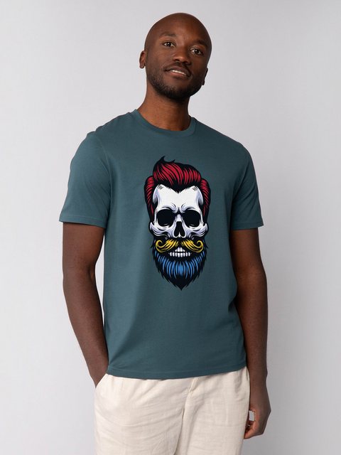 wat? Apparel T-Shirt Hipster Skull günstig online kaufen