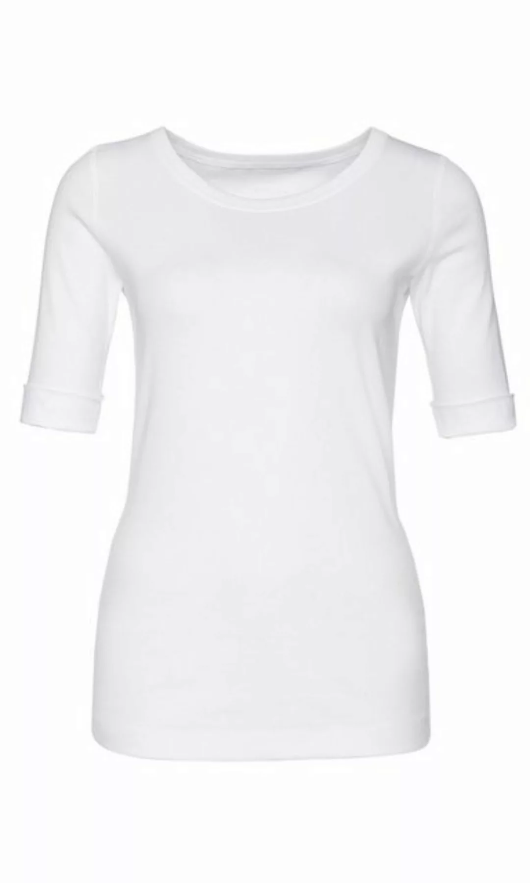 Marc Cain Rundhalsshirt "Collection Essential" Premium Damenmode Rundhals-S günstig online kaufen