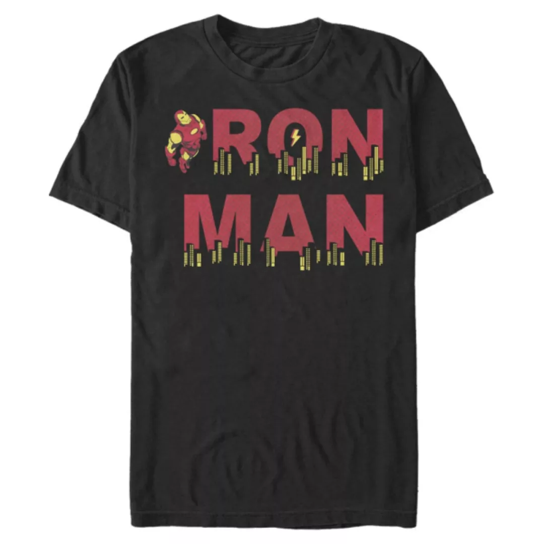 Marvel - Avengers - Iron Man Halftone Ironman - Männer T-Shirt günstig online kaufen