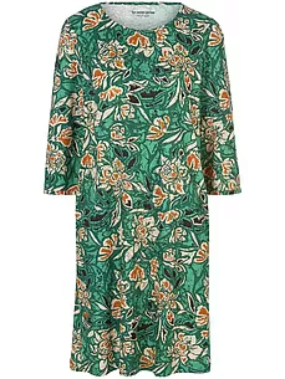 Jersey-Kleid Emma Green Cotton grün günstig online kaufen