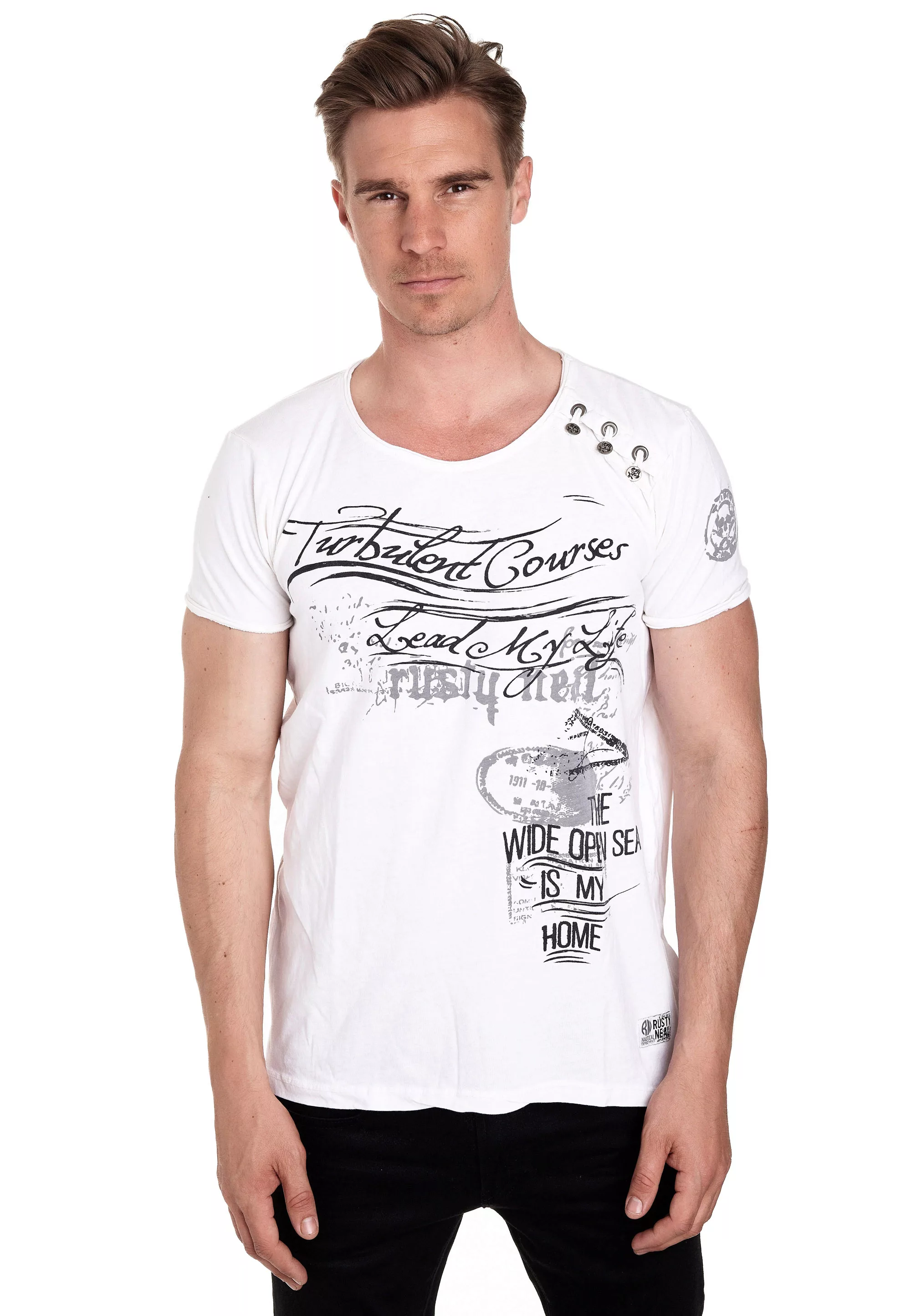 Rusty Neal T-Shirt, in tollem Vintage-Look günstig online kaufen