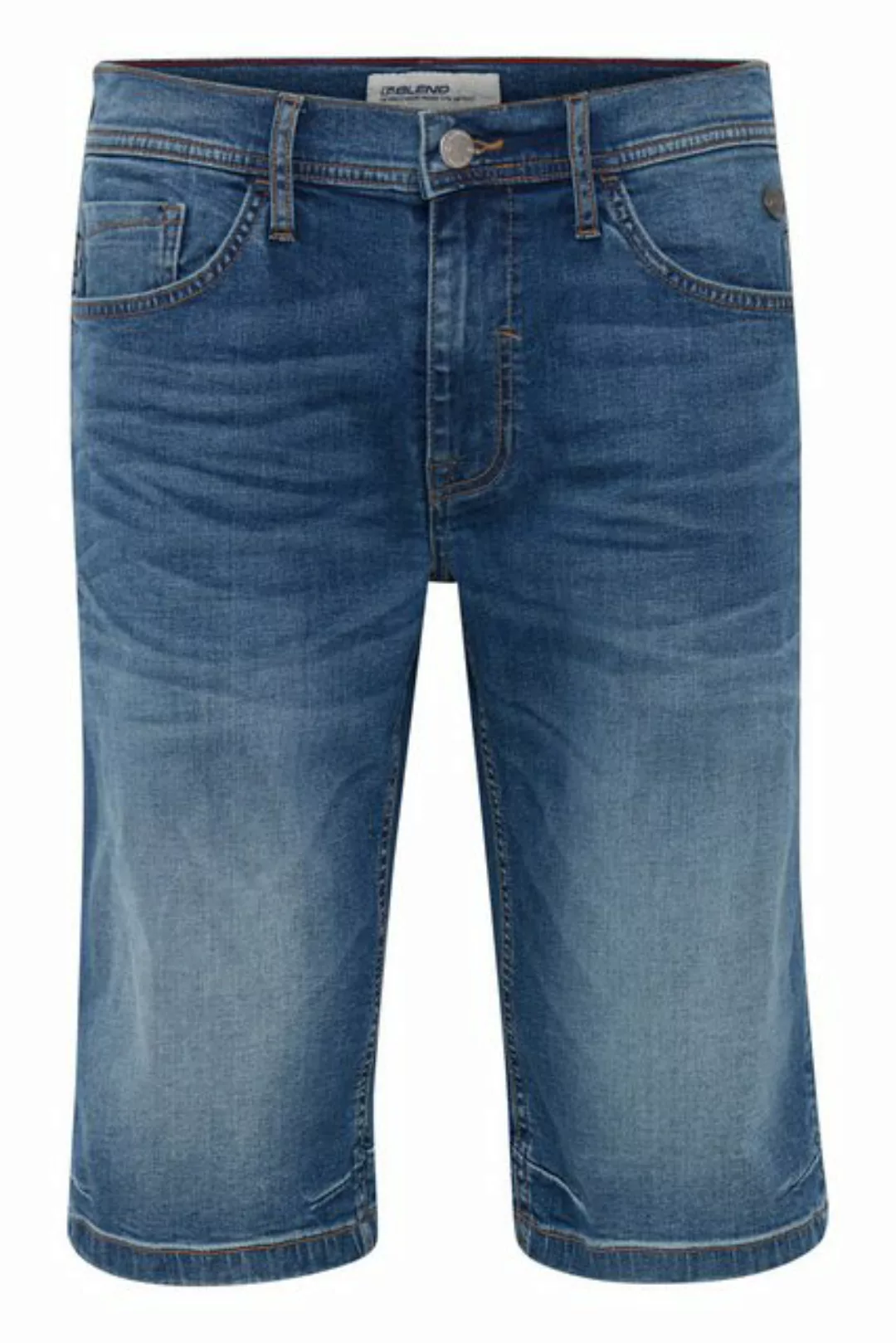 Blend 5-Pocket-Jeans BLEND JEANS TWISTER CAPRI SHORTS middle blue 20713328. günstig online kaufen