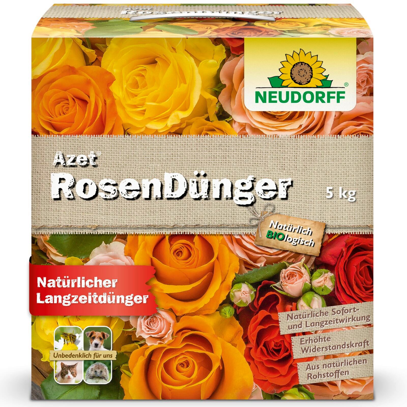 Neudorff Blumendünger Azet RosenDünger 5 kg günstig online kaufen