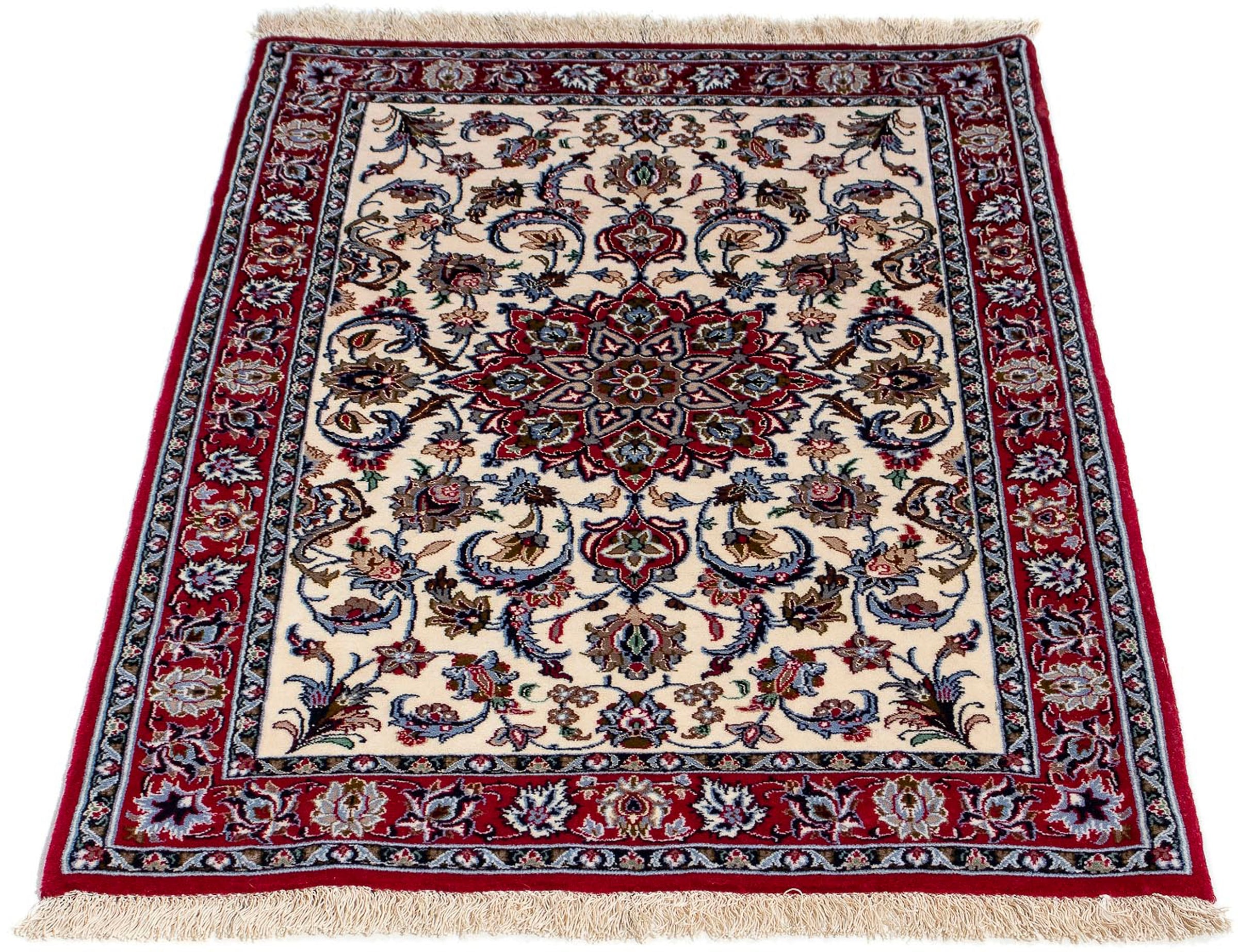 morgenland Orientteppich »Perser - Isfahan - Premium - 102 x 70 cm - dunkel günstig online kaufen