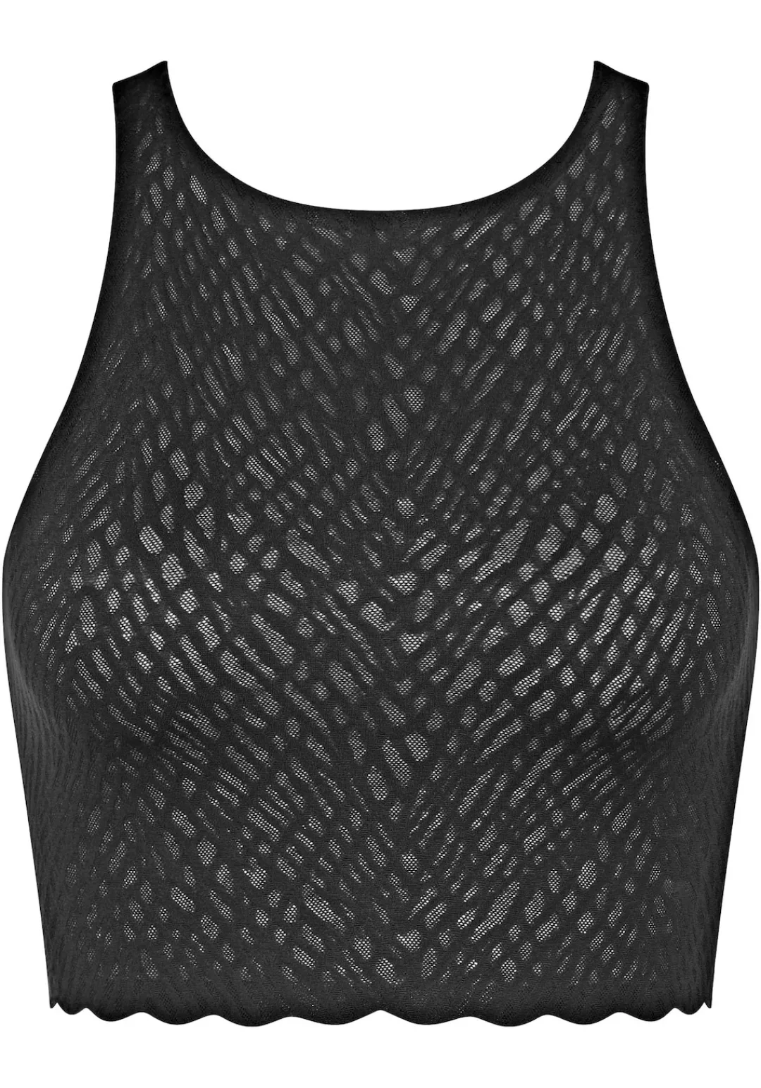 sloggi Crop-Top "ZERO Feel Bliss Crop Top", nahtlos mit Spitzenoptik günstig online kaufen